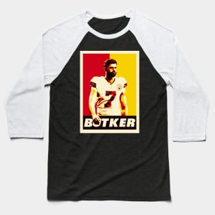 Harrison Butker Pop Art Style Baseball T-Shirt